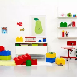 Room Copenhagen Lego Mini Box 4, Dark Green -Knoppen & handgrepen Verkoop room copenhagen lego mini box 4 19 2