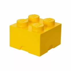 Room Copenhagen LEGO® Opbergbox 4 Knoppen, Felgeel