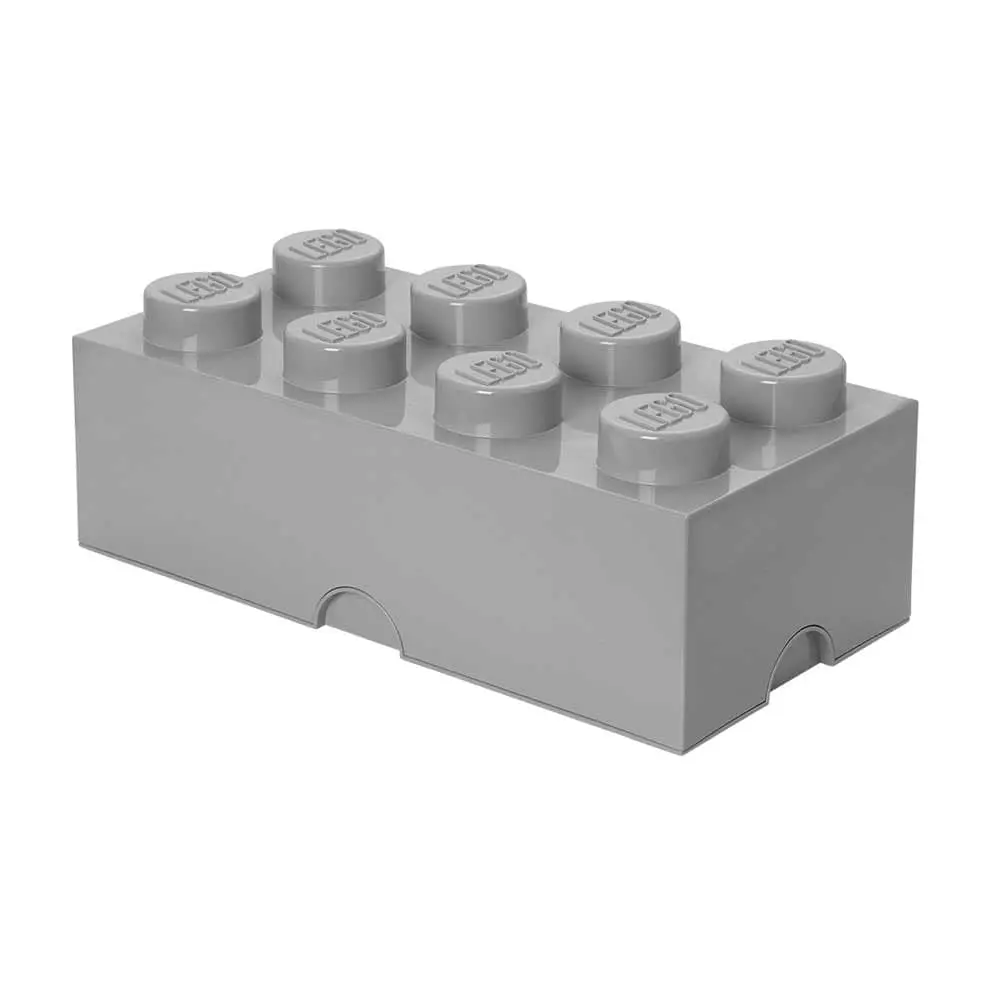 Room Copenhagen LEGO® Opbergbox 8 Knoppen, Medium Stone Grey 1 Room Copenhagen LEGO® Opbergbox 8 Knoppen, Medium Stone Grey