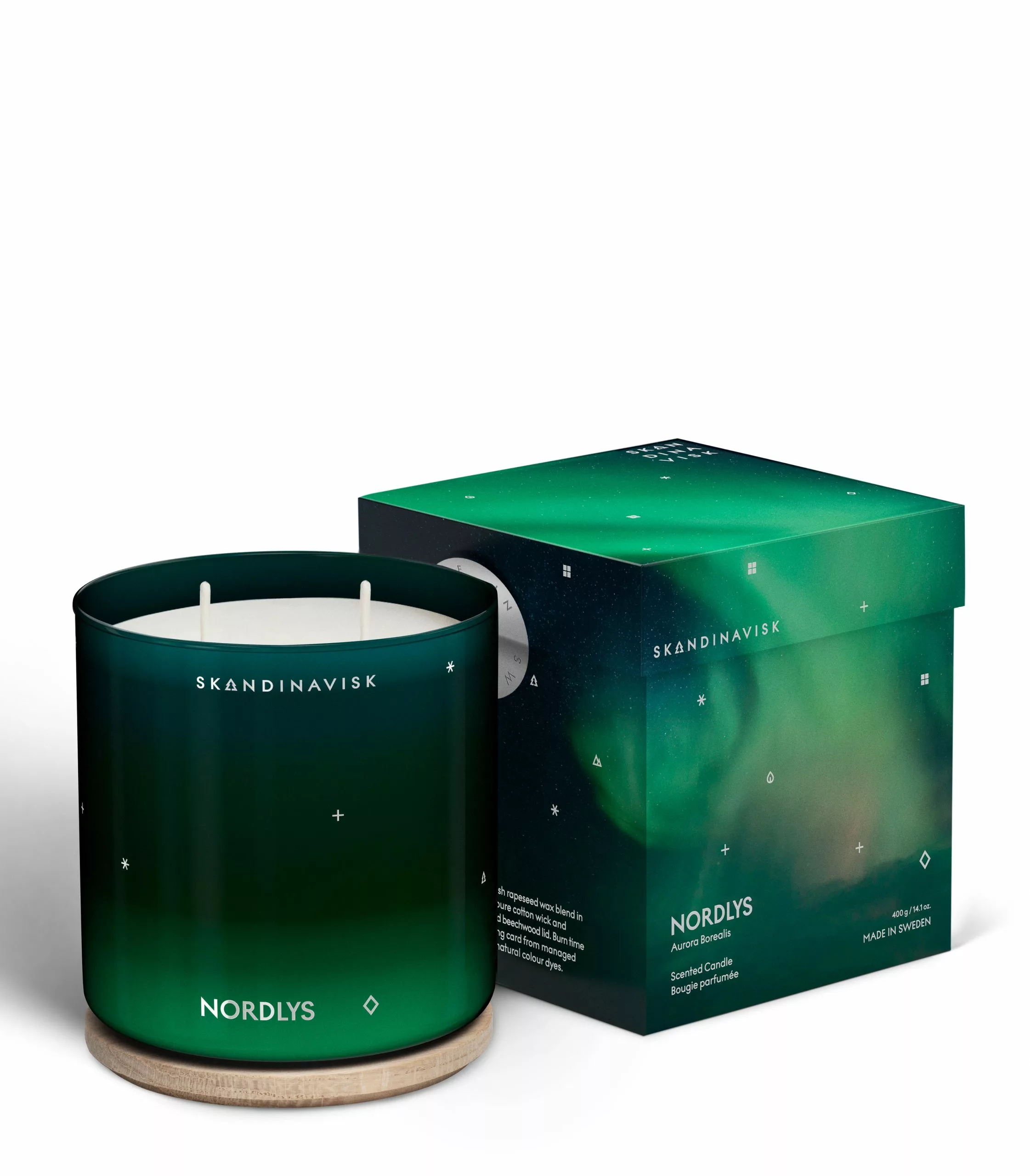 Skandinavisk Nordlys Scented Candle 400g 3 Skandinavisk Nordlys Scented Candle 400g - Afbeelding 3