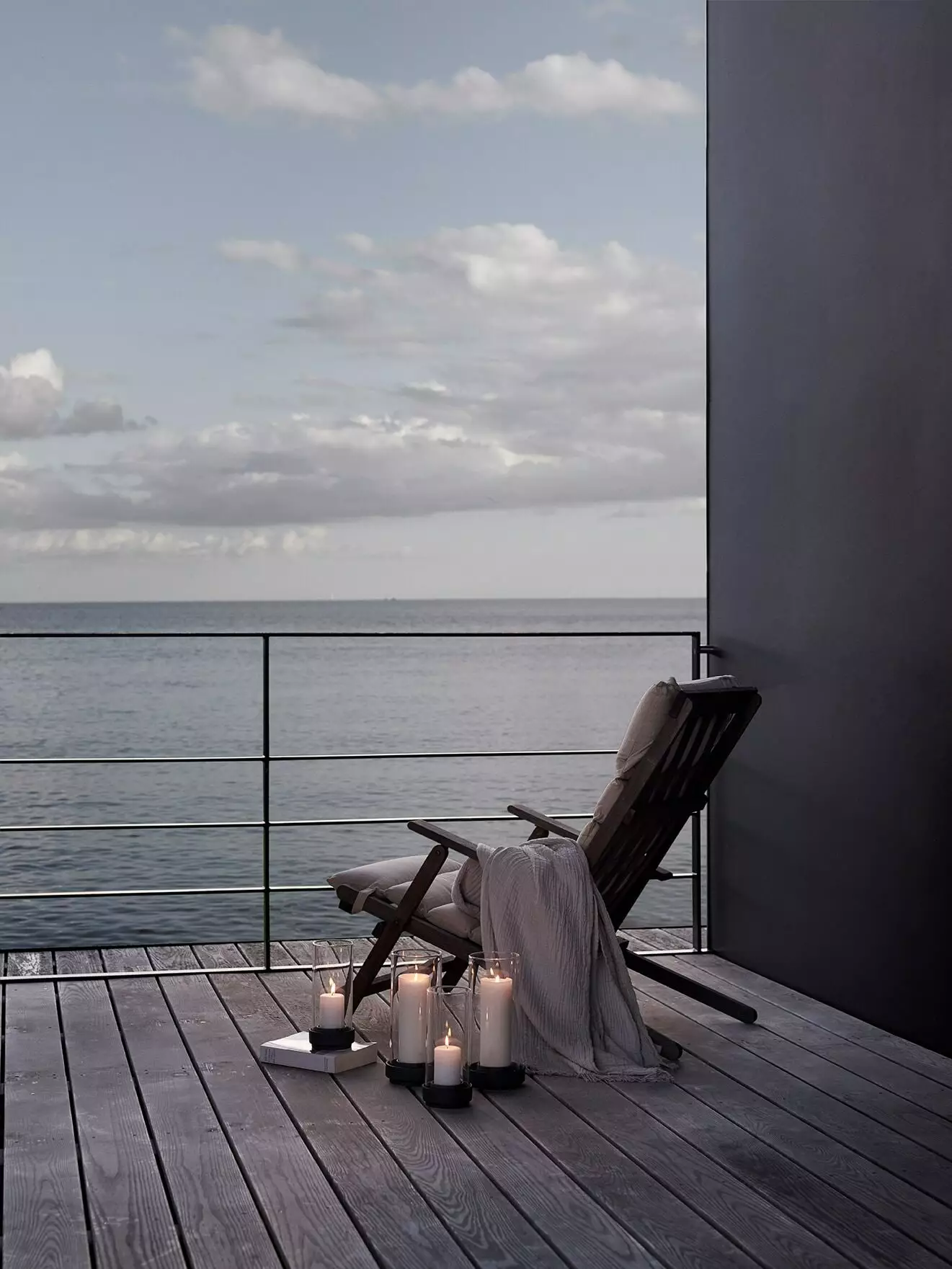 Stelton Hurricane Candle Holder S, Stoneware/Glass 3 Stelton Hurricane Candle Holder S, Stoneware/Glass - Afbeelding 3