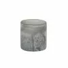 Tell Me More Frost Candleholder S, Grey