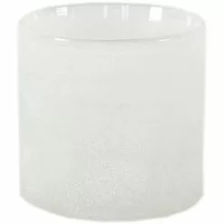Tell Me More Frost Candleholder S, White