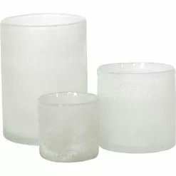 Tell Me More Frost Candleholder M, White -Knoppen & handgrepen Verkoop tell me more frost candleholder white 14 2