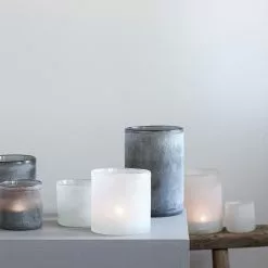 Tell Me More Frost Candleholder S, White -Knoppen & handgrepen Verkoop tell me more frost candleholder white 15 1