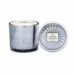 Voluspa Grand Scented Candle Makassar Ebony & Peach, 100+h