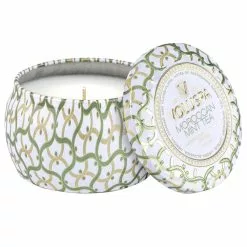 Voluspa Maison Mini Tin Geurkaars, Moroccan Mint Tea